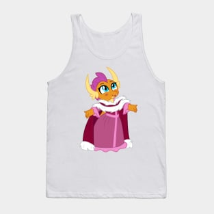 Pink Princess Smolder with cape Tank Top